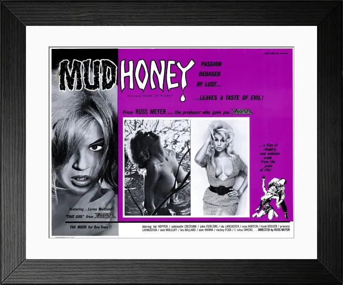 Framed Print : MUDHONEY, Lorna Maitland, 1965