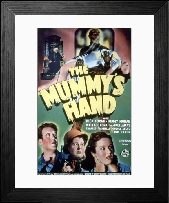 Framed Print : THE MUMMY'S HAND, Tom Tyler, 1940