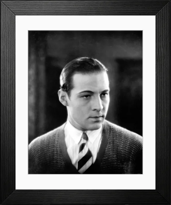 Framed Print : COBRA, Rudolph Valentino, 1925