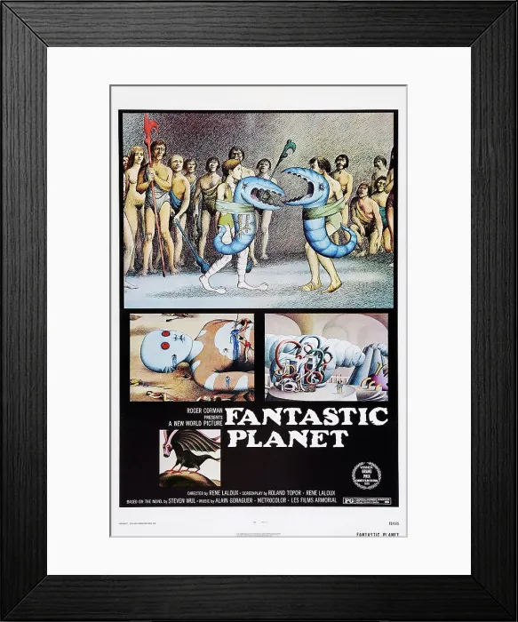 Framed Print : FANTASTIC PLANET, 1973
