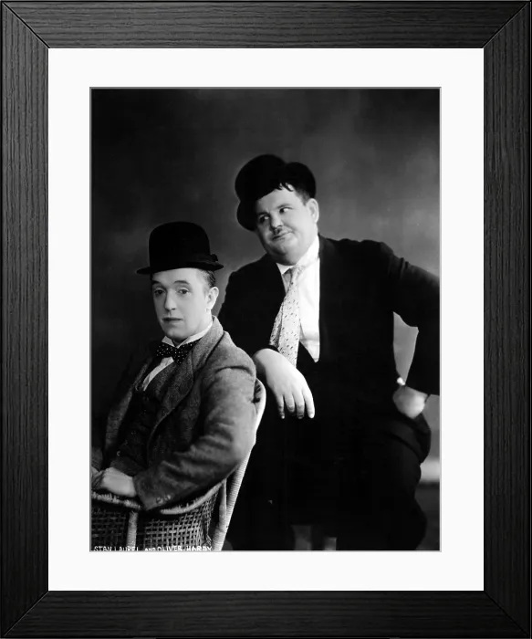 Framed Print : STAN LAUREL, OLIVER HARDY [Laurel and Hardy]