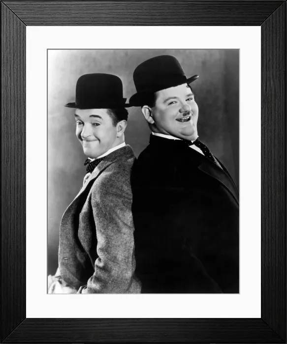 Framed Print : STAN LAUREL, OLIVER HARDY [Laurel and Hardy], ca. 1930s