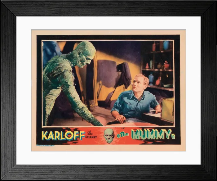 Framed Print : THE MUMMY, Boris Karloff, Bramwell Fletcher, 1932 Framed Print : THE MUMMY, Boris Karloff, Bramwell Fletcher, 1932
