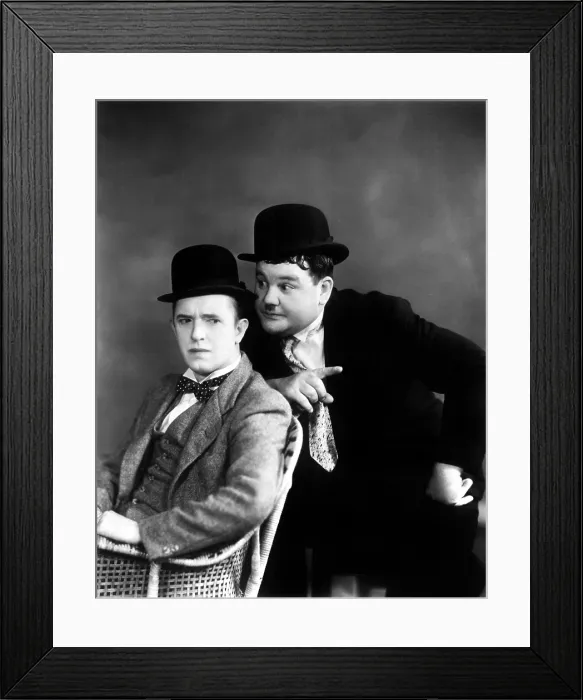 Framed Print : STAN LAUREL, OLIVER HARDY [Laurel & Hardy]