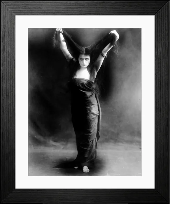 Framed Print : SIN, Theda Bara, 1915