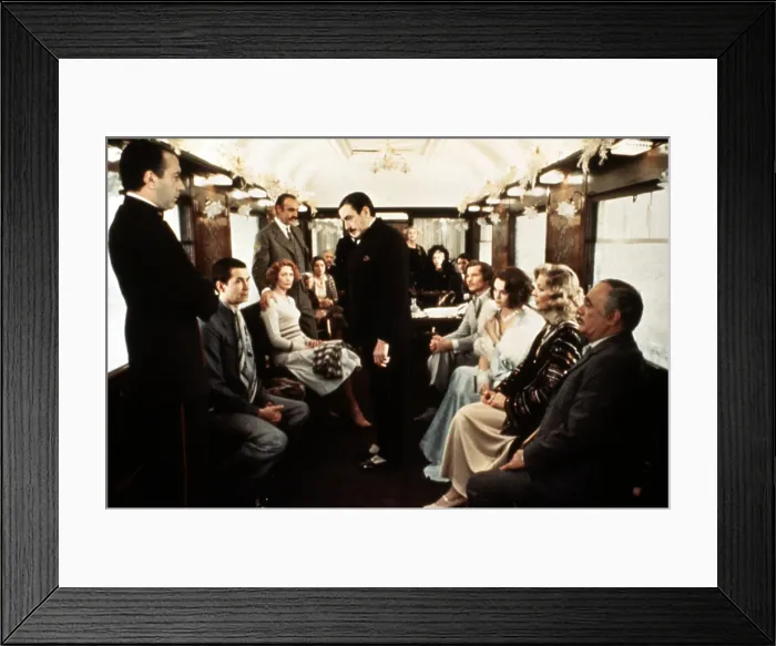 Framed Print : MURDER ON THE ORIENT EXPRESS, Jean-Pierre Cassel, Anthony Perkins, Vanessa Redgrave, Sean Connery, Ingrid Bergman, Albert finney, Michael York, Jacqueline Bisset, Lauren Bacall Framed Print : MURDER ON THE ORIENT EXPRESS, Jean-Pierre Cassel, Anthony Perkins, Vanessa Redgrave, Sean Connery, Ingrid Bergman, Albert finney, Michael York, Jacqueline Bisset, Lauren Bacall