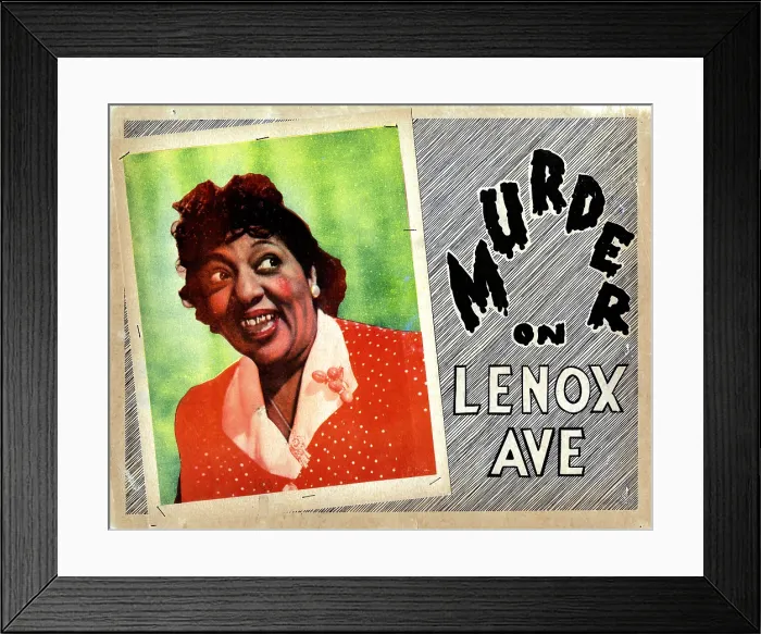 Framed Print : MURDER ON LENOX AVENUE, 1941 Framed Print : MURDER ON LENOX AVENUE, 1941