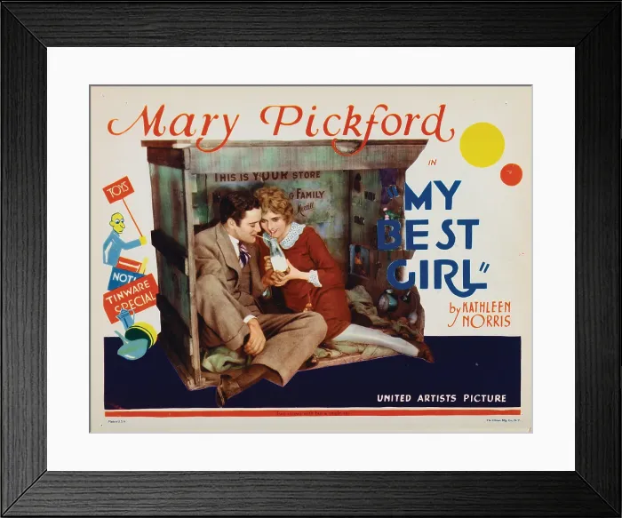 Framed Print : MY BEST GIRL, Charles Buddy Rogers, Mary Pickford, 1927 Framed Print : MY BEST GIRL, Charles Buddy Rogers, Mary Pickford, 1927