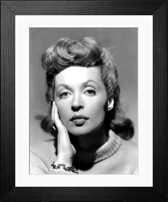 Framed Print : Lilli Palmer, 1946 Framed Print : Lilli Palmer, 1946