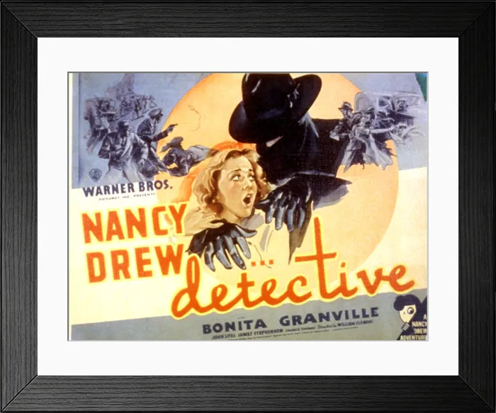 Framed Print : NANCY DREW - DETECTIVE, Bonita Granville, 1938