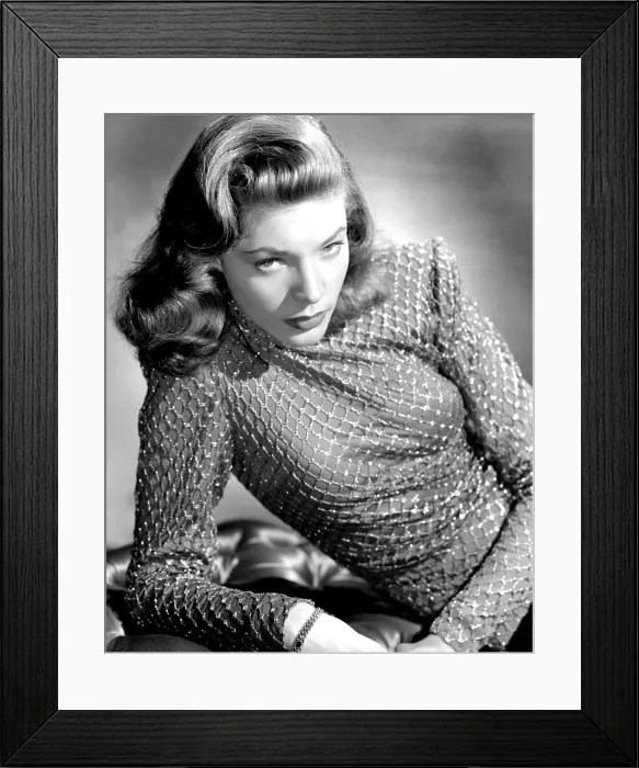 Framed Print : Lauren Bacall, 1946 Framed Print : Lauren Bacall, 1946