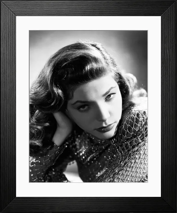 Framed Print : Lauren Bacall, ca. 1946