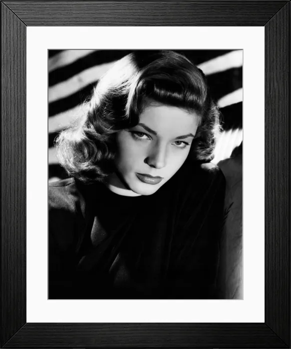 Framed Print : Lauren Bacall, ca. 1946