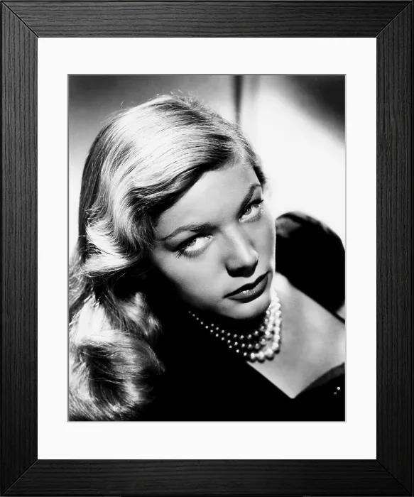 Framed Print : Lauren Bacall, ca. 1945