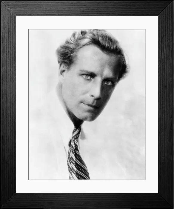 Framed Print : Lars Hanson, ca. late 1920s