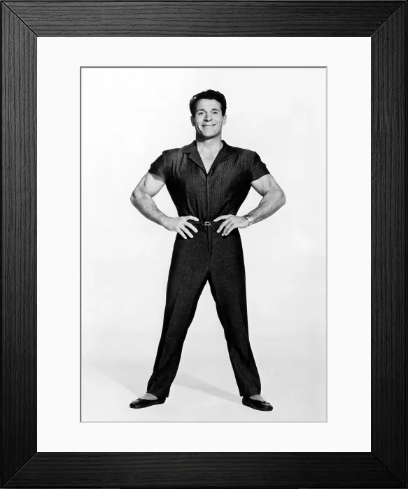 Framed Print : Jack Lalanne, 1960s.. Courtesy: CSU Archives  /  Everett Collection
