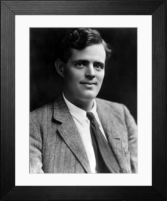 Framed Print : Jack London, circa 1900. Courtesy: CSU Archives  /  Everett Collection