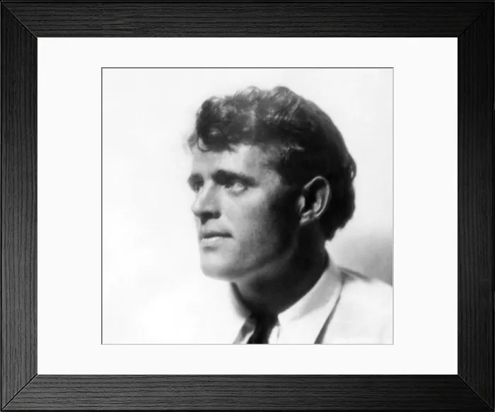 Framed Print : American author Jack London, (1876-1916), c. 1900.. Courtesy: CSU Archives  /  Everett Collection