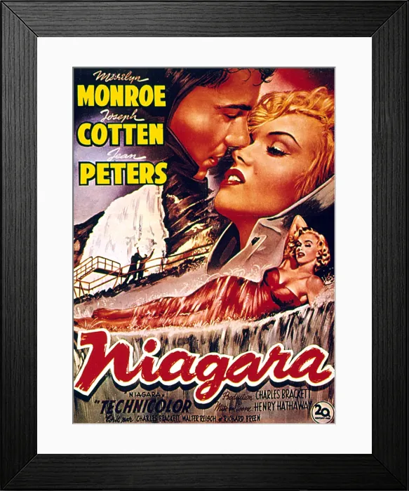 Framed Print : NIAGARA, Marilyn Monroe, 1953, TM & Copyright (c) 20th Century Fox Film Corp. All rights reserved Framed Print : NIAGARA, Marilyn Monroe, 1953, TM & Copyright (c) 20th Century Fox Film Corp. All rights reserved