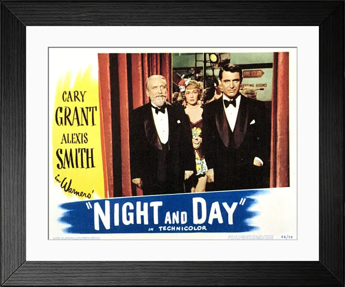 Framed Print : NIGHT AND DAY, Monty Woolley, Jane Wyman, Cary Grant, 1946 Framed Print : NIGHT AND DAY, Monty Woolley, Jane Wyman, Cary Grant, 1946