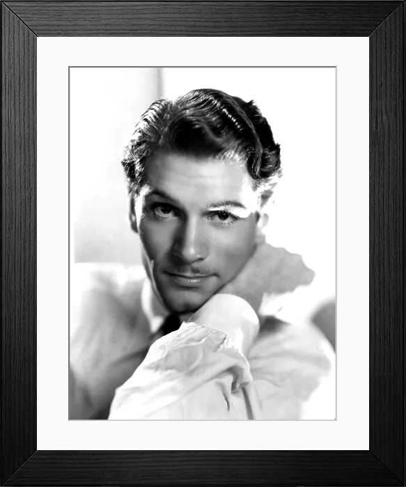 Framed Print : Laurence Olivier, ca. 1930s