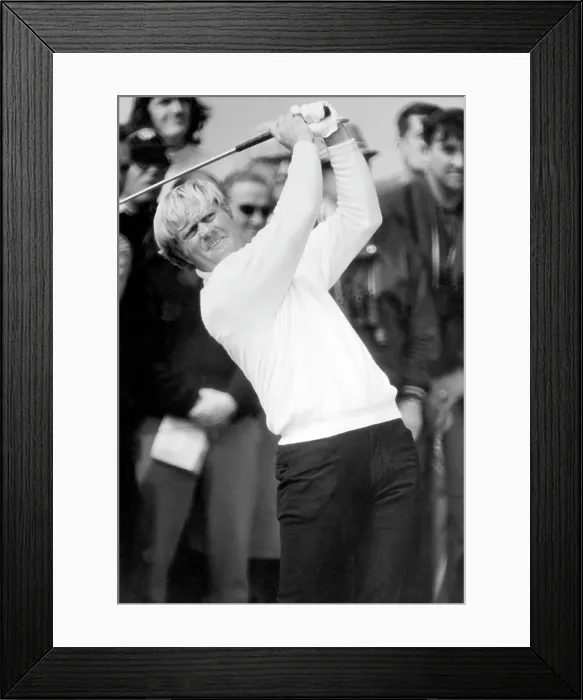 Framed Print : Golf legend Jack Nicklaus, c. 1979.. Courtesy: CSU Archives / Everett Collection Framed Print : Golf legend Jack Nicklaus, c. 1979.. Courtesy: CSU Archives / Everett Collection
