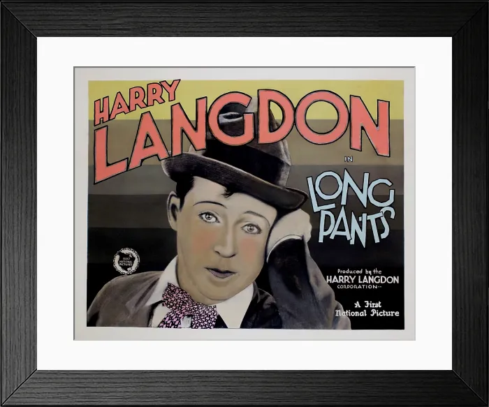 Framed Print : LONG PANTS, Harry Langdon, 1927 Framed Print : LONG PANTS, Harry Langdon, 1927