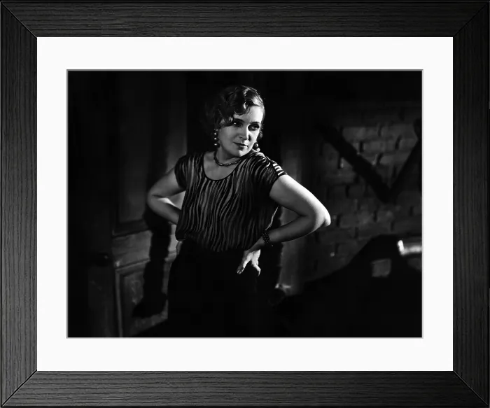 Framed Print : THE DOCKS OF NEW YORK, Olga Baclanova, 1928