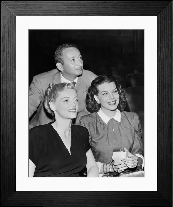 Framed Print : Producer Irving Mansfield (back), Beatrice Cole (left), and wife of Mansfield, Jacqueline Susann (right), circa 1949. Courtesy: CSU Archives / Everett Collection Framed Print : Producer Irving Mansfield (back), Beatrice Cole (left), and wife of Mansfield, Jacqueline Susann (right), circa 1949. Courtesy: CSU Archives / Everett Collection