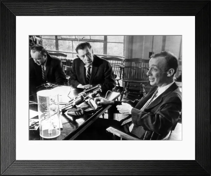 Framed Print : Harvard Biology Professor James D
