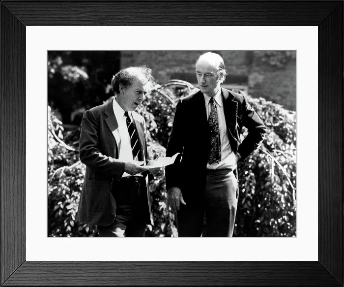 Framed Print : Nobel Prize winners James D. Watson and Francis Crick on NOVA's science adventure THE RACE FOR THE DOUBLE HELIX, 1976. Courtesy: CSU Archives / Everett Collection Framed Print : Nobel Prize winners James D. Watson and Francis Crick on NOVA's science adventure THE RACE FOR THE DOUBLE HELIX, 1976. Courtesy: CSU Archives / Everett Collection