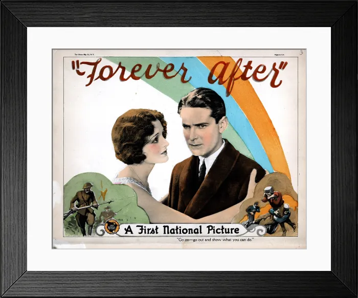 Framed Print : FOREVER AFTER, from left, Mary Astor, Lloyd Hughes, 1926