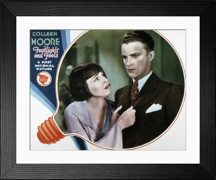 Framed Print : FOOTLIGHTS AND FOOLS, Colleen Moore, Raymond Hackett, 1929 Framed Print : FOOTLIGHTS AND FOOLS, Colleen Moore, Raymond Hackett, 1929