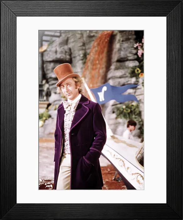 Framed Print : WILLY WONKA AND THE CHOCOLATE FACTORY, Gene Wilder, 1971 willywonka1971-fsct03(willywonka1971-fsct03)