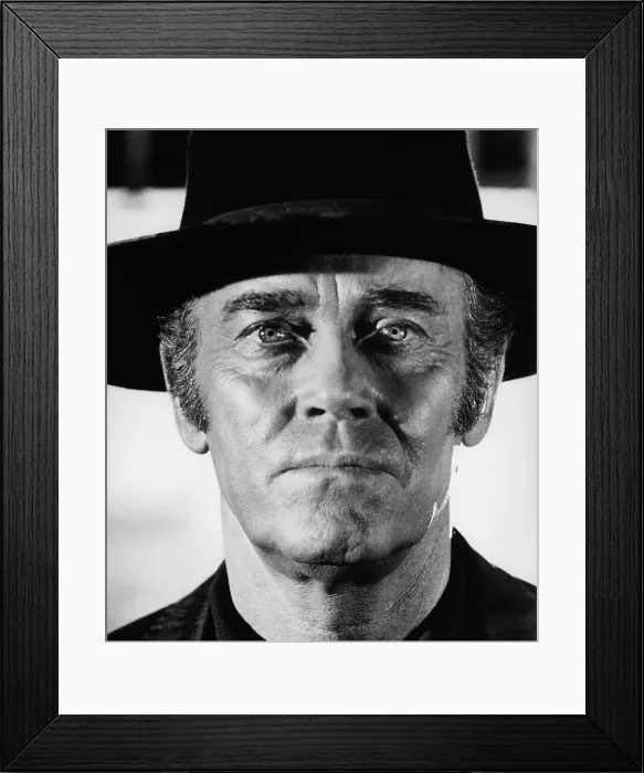 Framed Print : ONCE UPON A TIME IN THE WEST, Henry Fonda, 1968 ouatitw1968-fsct37(ouatitw1968-fsct37)