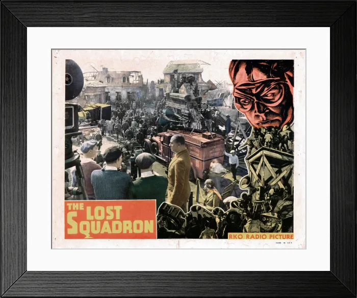 Framed Print : THE LOST SQUADRON, Erich von Stroheim, 1932