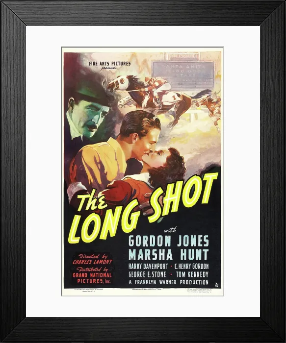 Framed Print : LONG SHOT, US poster art, from left: C. Henry Gordon, Gordon Jones, Marsha Hunt, 1939 Framed Print : LONG SHOT, US poster art, from left: C. Henry Gordon, Gordon Jones, Marsha Hunt, 1939