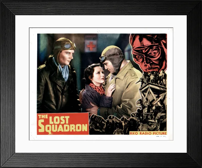 Framed Print : THE LOST SQUADRON, from left, Joel McCrea, Mary Astor, Richard Dix, 1932 Framed Print : THE LOST SQUADRON, from left, Joel McCrea, Mary Astor, Richard Dix, 1932