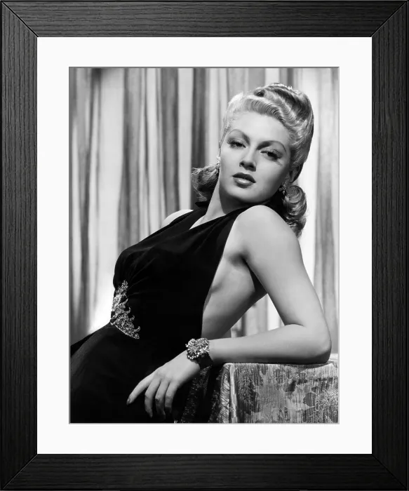 Framed Print : Lana Turner, ca. 1940s Framed Print : Lana Turner, ca. 1940s