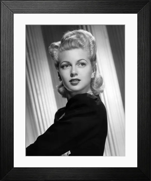 Framed Print : Lana Turner, ca. 1940s