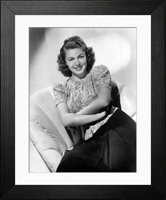 Framed Print : Lana Turner, MGM portrait, ca. 1940