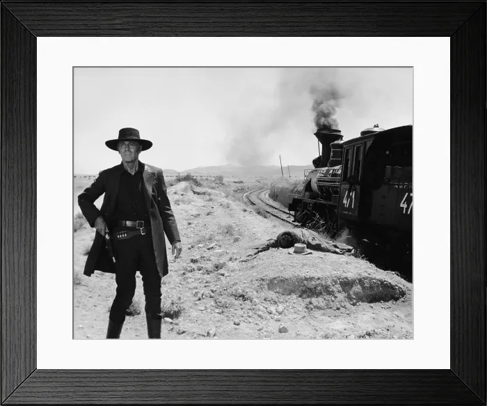 Framed Print : ONCE UPON A TIME IN THE WEST, Henry Fonda, 1968 ouatitw1968-fsct18(ouatitw1968-fsct18)