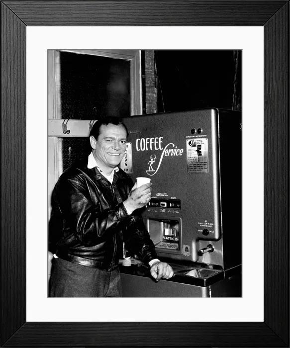 Framed Print : PASSPORT TO SHAME, (aka ROOM 43), Eddie Constantine on set, 1958, pts1958mt-fsct01, Photo by: Everett Collection (pts1958mt-fsct01) Framed Print : PASSPORT TO SHAME, (aka ROOM 43), Eddie Constantine on set, 1958, pts1958mt-fsct01, Photo by: Everett Collection (pts1958mt-fsct01)