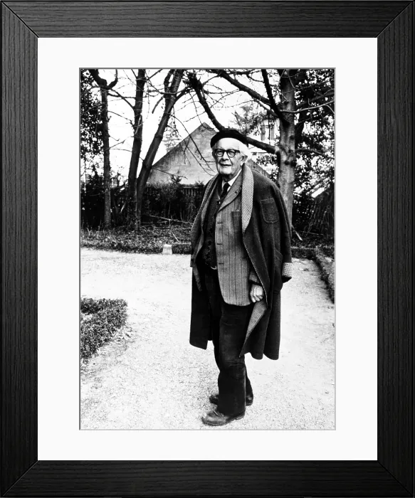 Framed Print : Jean Piaget, author, 1974. Courtesy: CSU Archives  /  Everett Collection
