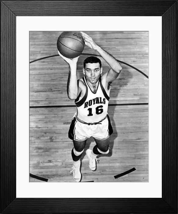 Framed Print : Jerry Lucas, legendary basketball star, playing for the Cincinnati Royals, circa 1964. Courtesy: CSU Archives / Everett Collection Framed Print : Jerry Lucas, legendary basketball star, playing for the Cincinnati Royals, circa 1964. Courtesy: CSU Archives / Everett Collection