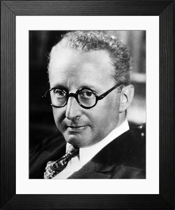 Framed Print : Jerome Kern (1885-1945), American composer and songwriter, c. 1942.. Courtesy: CSU Archives  /  Everett Collection