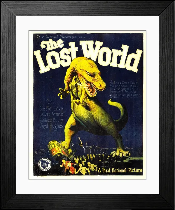 Framed Print : THE LOST WORLD, 1925 Framed Print : THE LOST WORLD, 1925