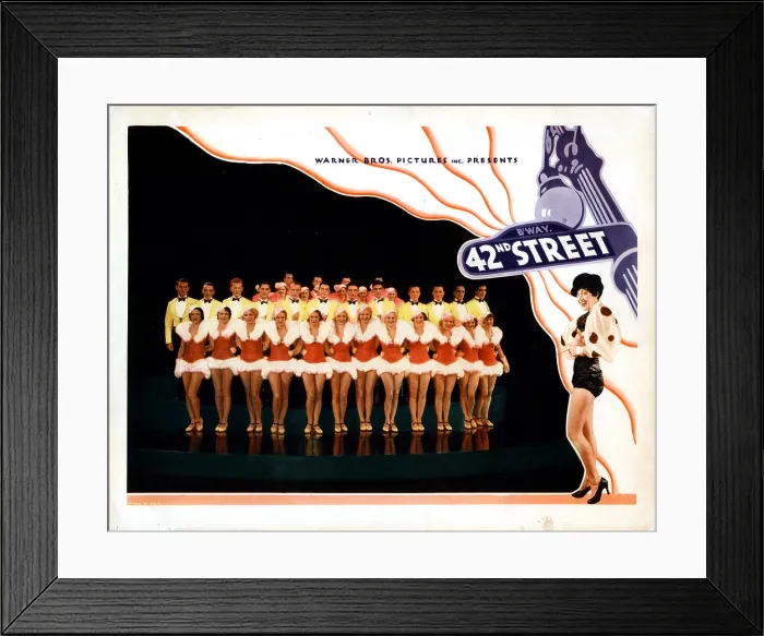 Framed Print : 42nd STREET, 1933 Framed Print : 42nd STREET, 1933
