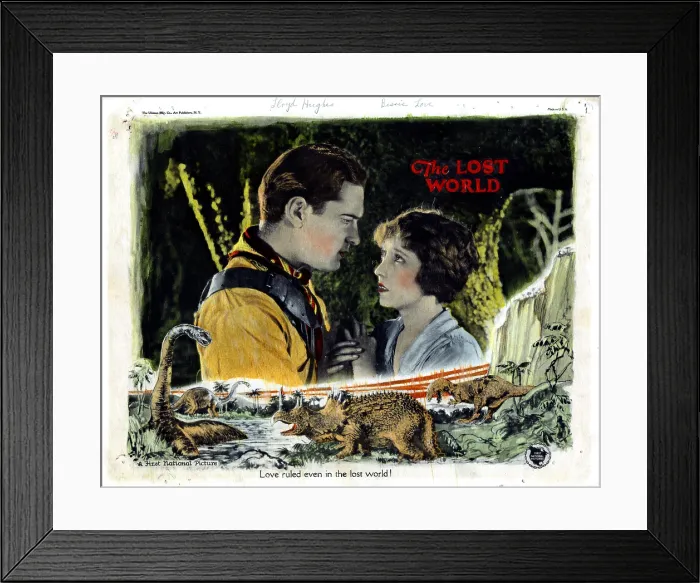 Framed Print : THE LOST WORLD, from left, Lloyd Hughes, Bessie Love, 1925 Framed Print : THE LOST WORLD, from left, Lloyd Hughes, Bessie Love, 1925