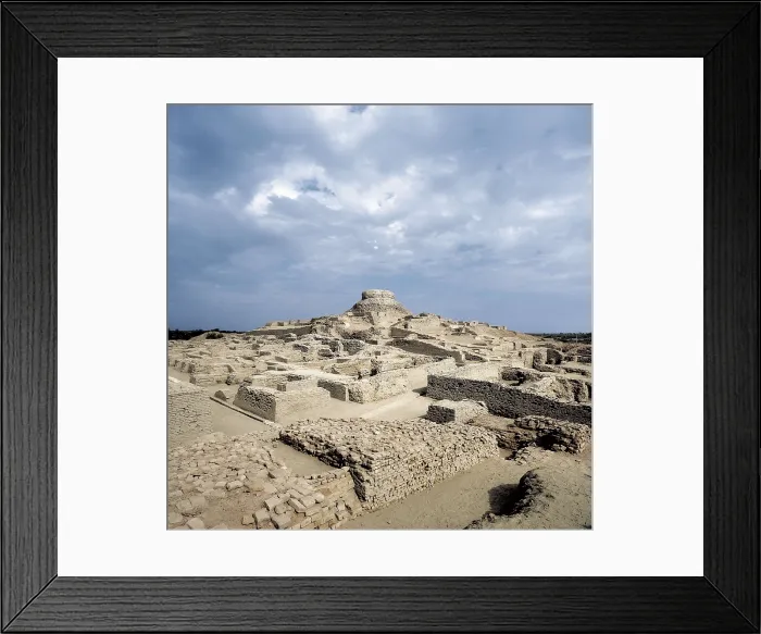 Framed Print : PAKISTAN. SINDH. Mohenjo-Daro. Harappa Culture (c. 2500-2000 BC). Buddhist stupa. AISA / Everett Collection**US SALES ONLY** Framed Print : PAKISTAN. SINDH. Mohenjo-Daro. Harappa Culture (c. 2500-2000 BC). Buddhist stupa. AISA / Everett Collection**US SALES ONLY**